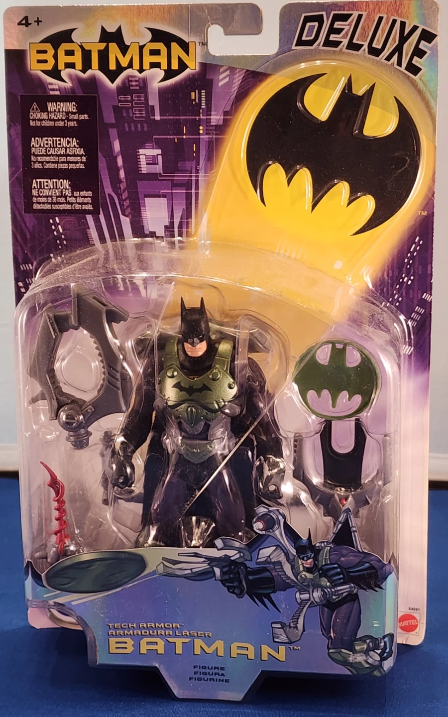 New! Batman Deluxe Tech Armored Laser Figure