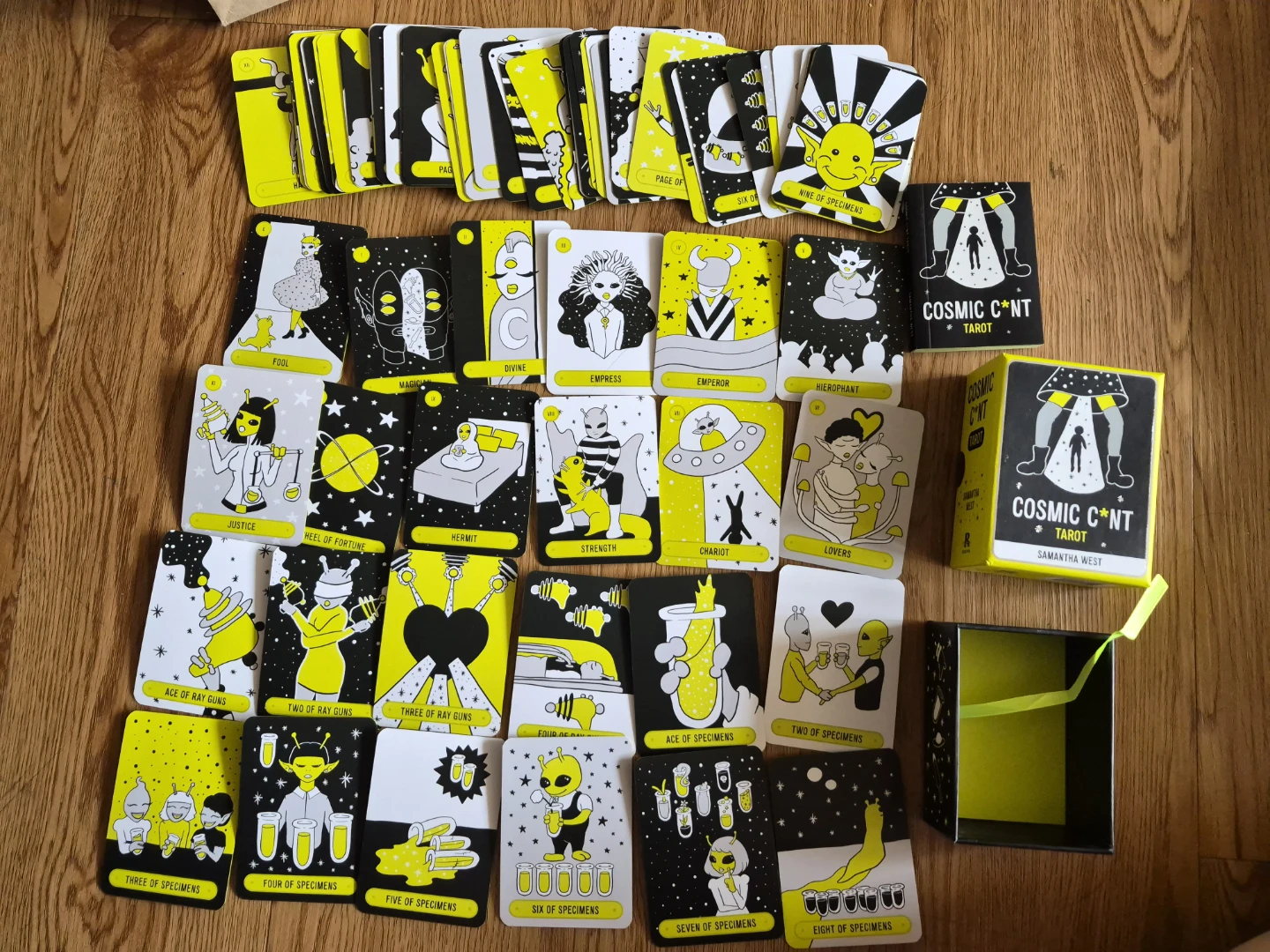 Cosmic C*nt Tarot Deck by Samantha West