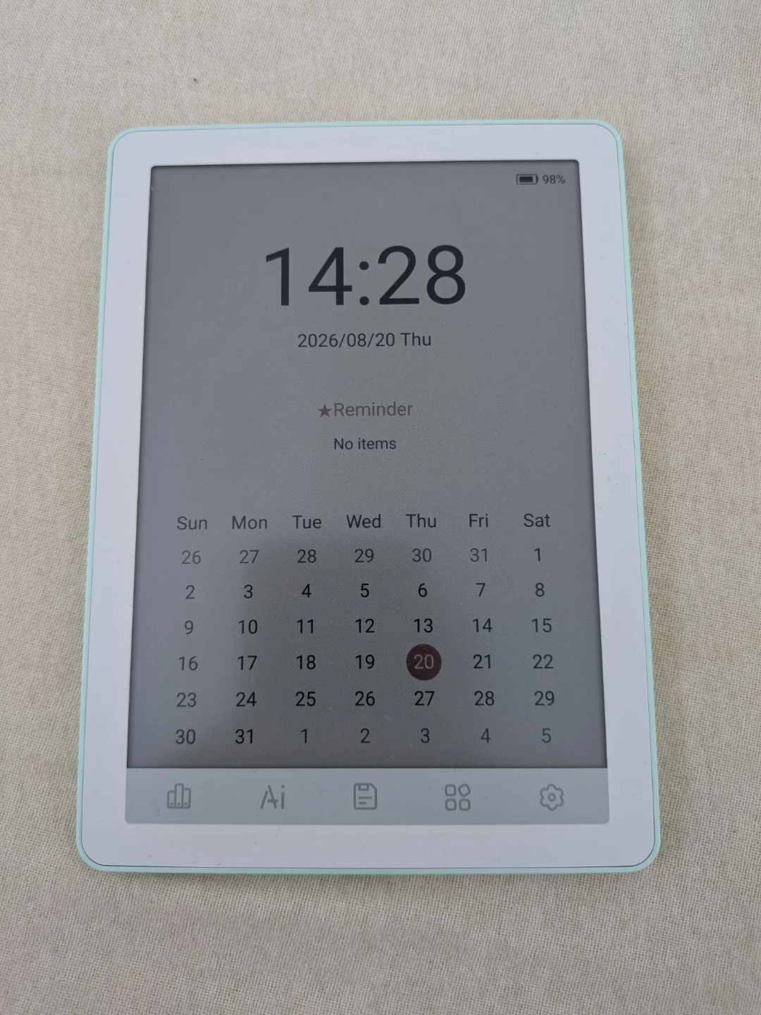 Bigme B6 E-reader