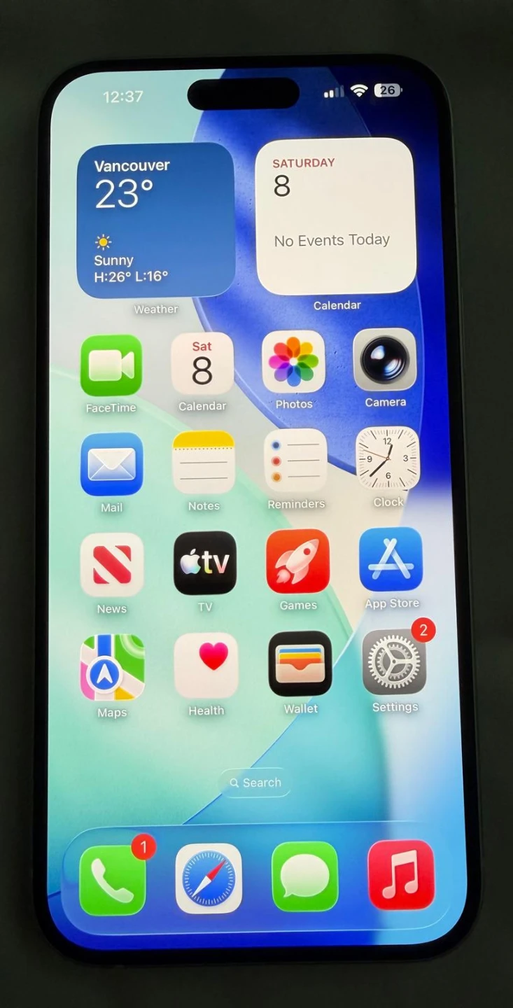 iPhone 15 Plus- Blue Color 128gb