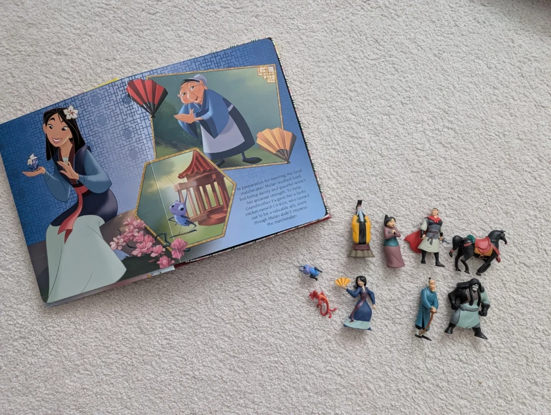 Disney Mulan My Busy Books Storybook - photo 3