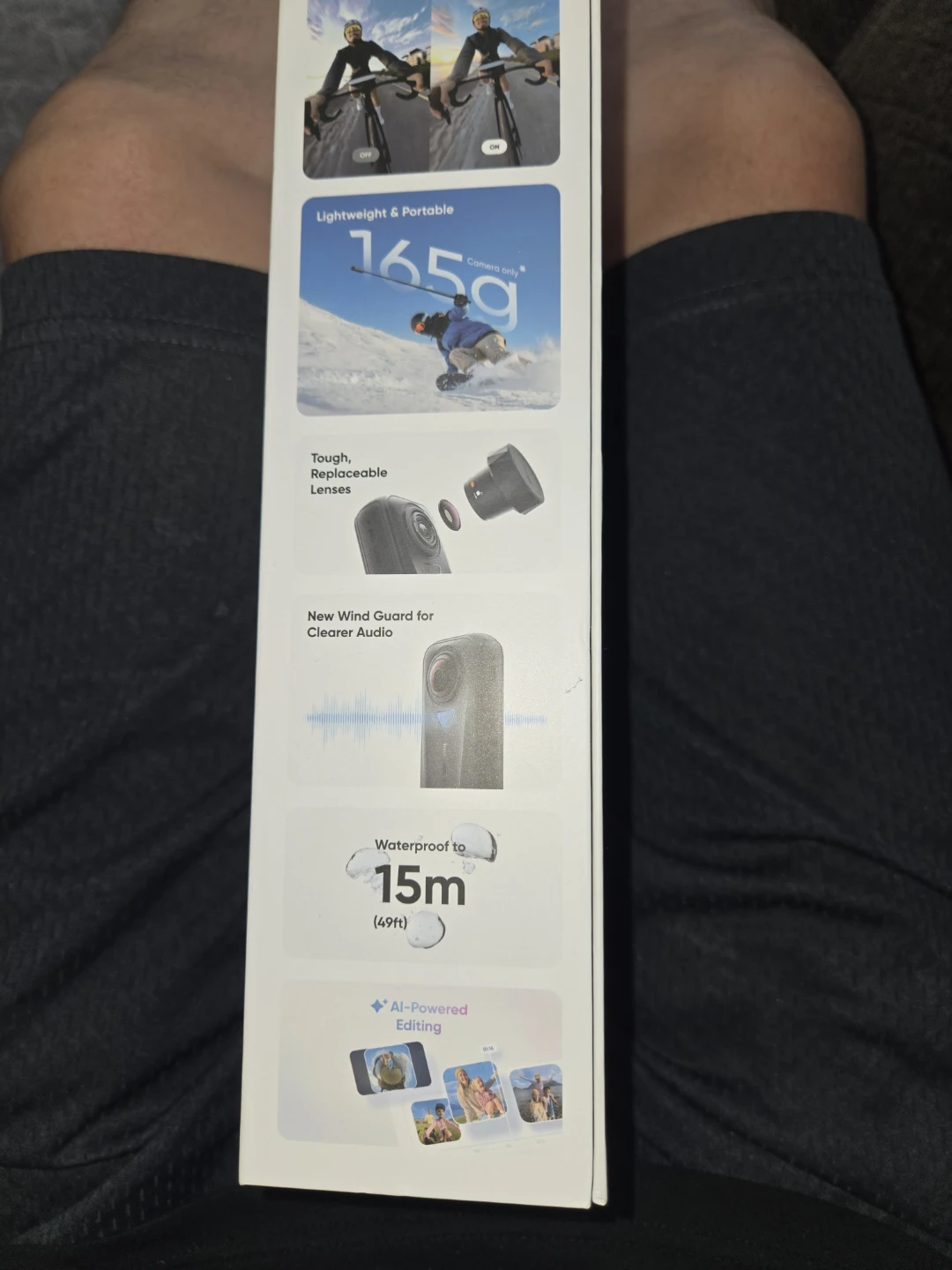 Insta360 X4 Air 8K 360 Camera Starter Bundle - photo 3