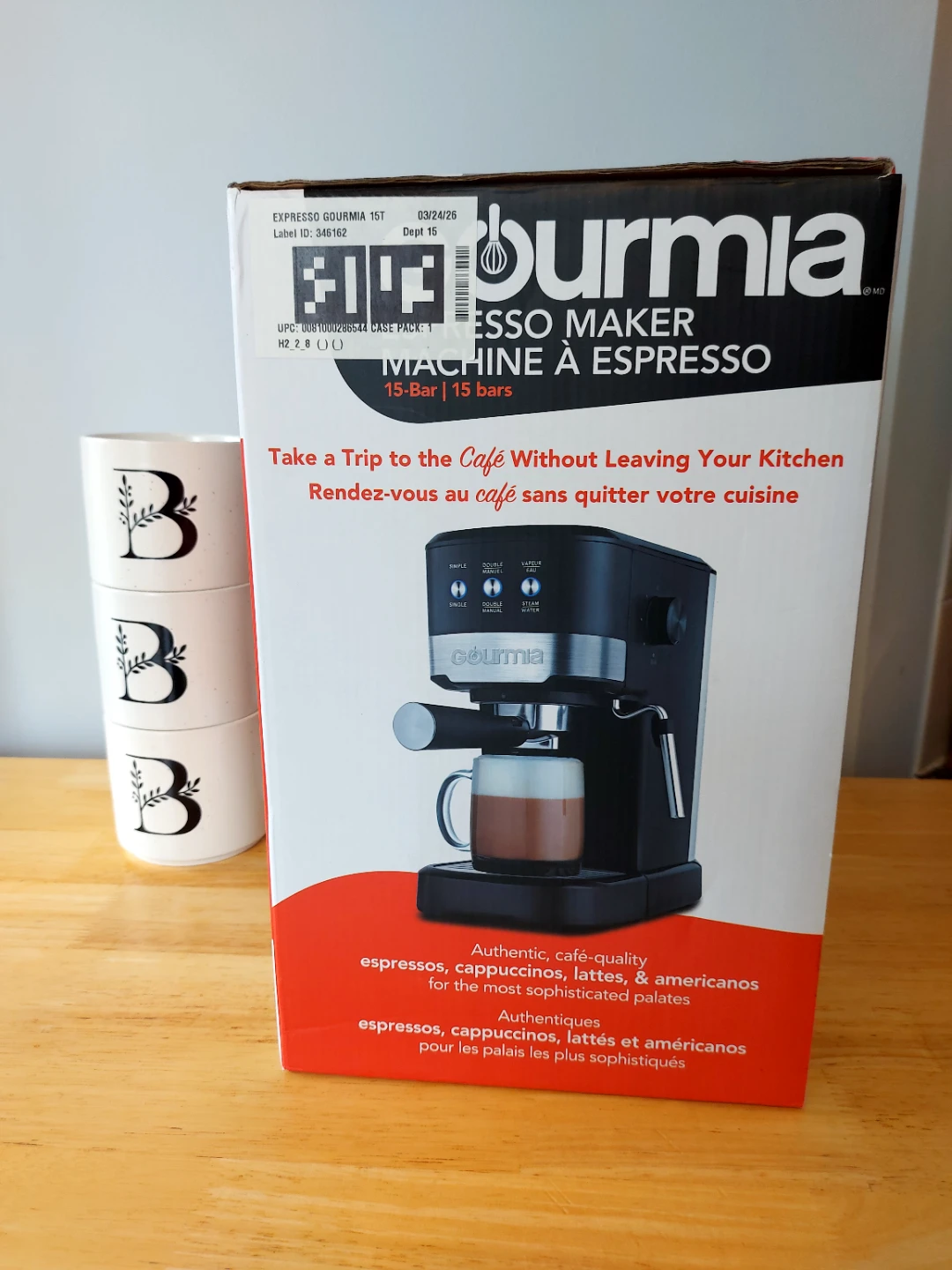 New Gourmia Espresso, Americano, Latte, and Cappacino maker - photo 2