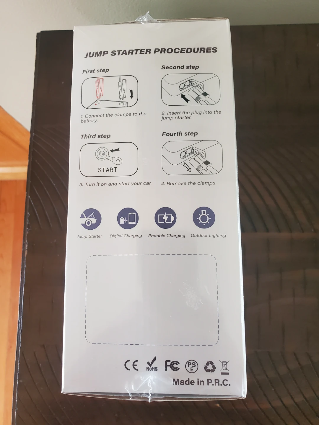 CAR BATTERY BOOSTER/JUMPER NEW - photo 4