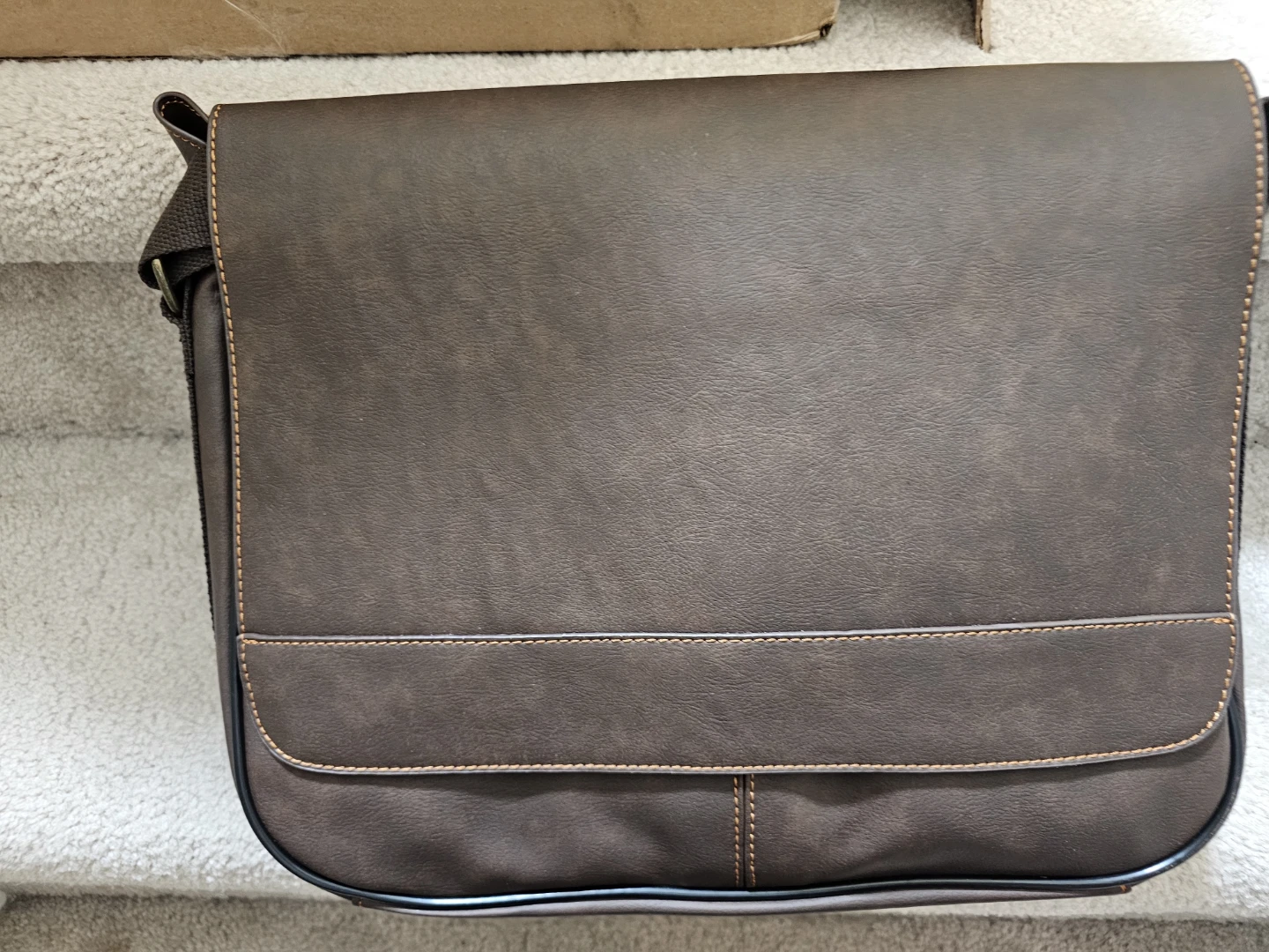 Brown Messenger Bag