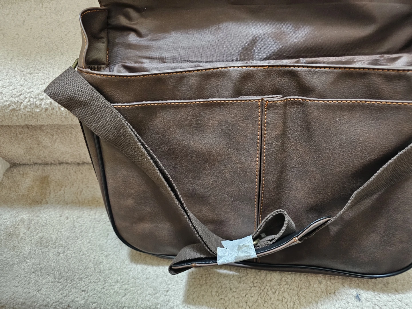 Brown Messenger Bag - photo 4