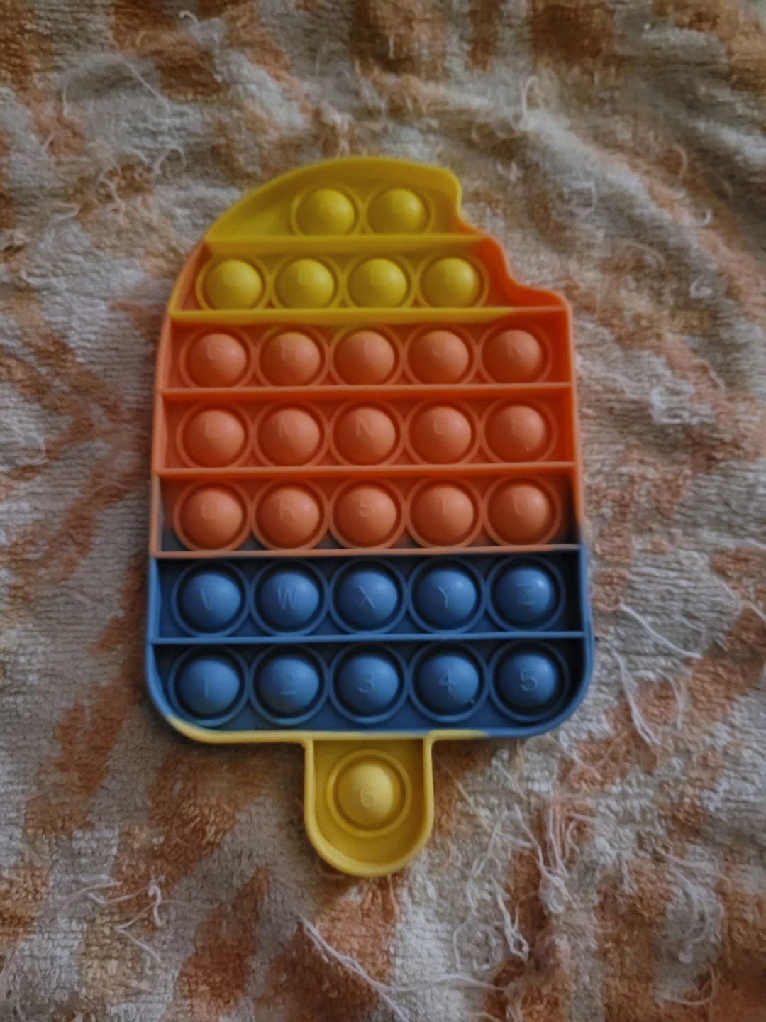 Popsicle fidget pop it toy