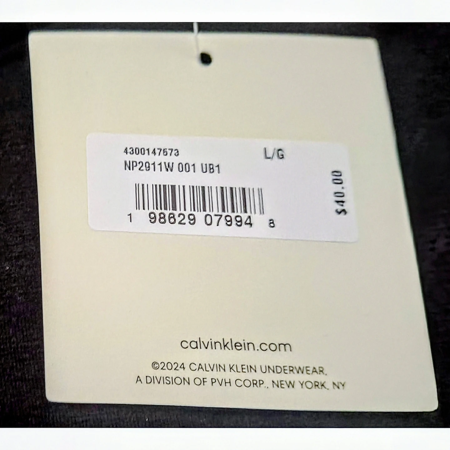 NWT Men's Calvin Klein Classic Crew Neck Tee Size Large - photo 3