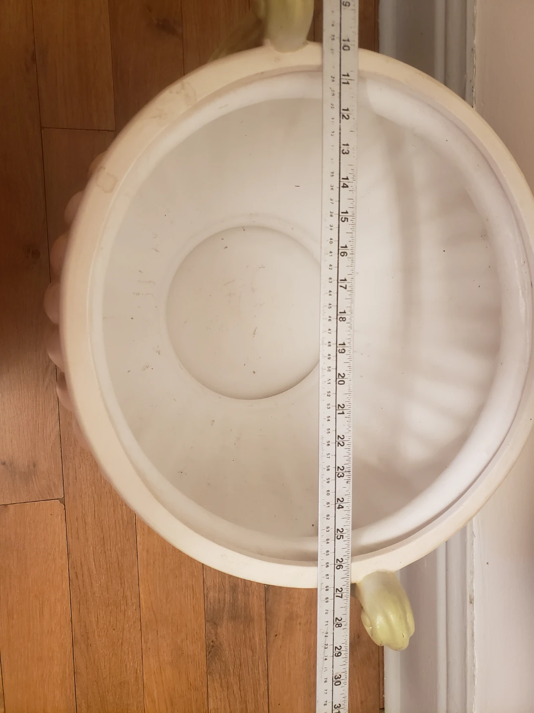 Big clay flower pot 14 inch tall - photo 2