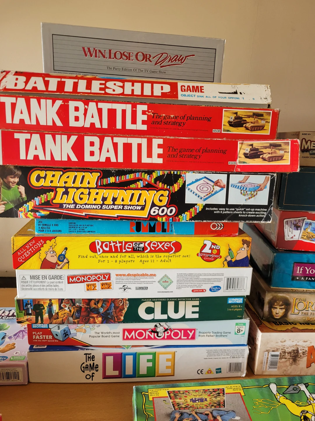Assorted Board Games Bundle