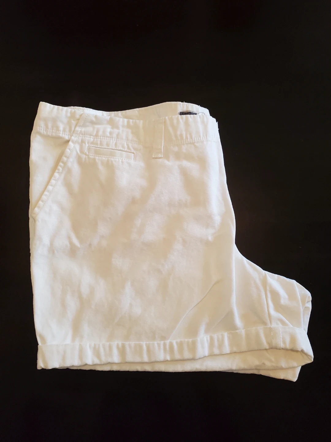Plus Size Old Navy The Boyfriend White Shorts...VGUC - photo 2
