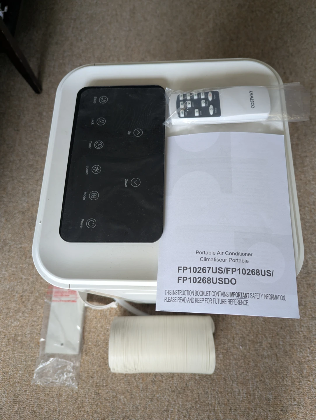 Costway 10,000 BTU Portable Air Conditioner (3-in-1) - photo 3