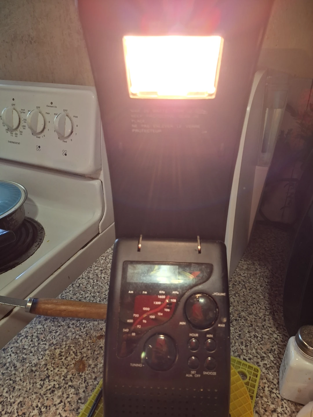 Zennith Radio Alarm Clock with Light - photo 3