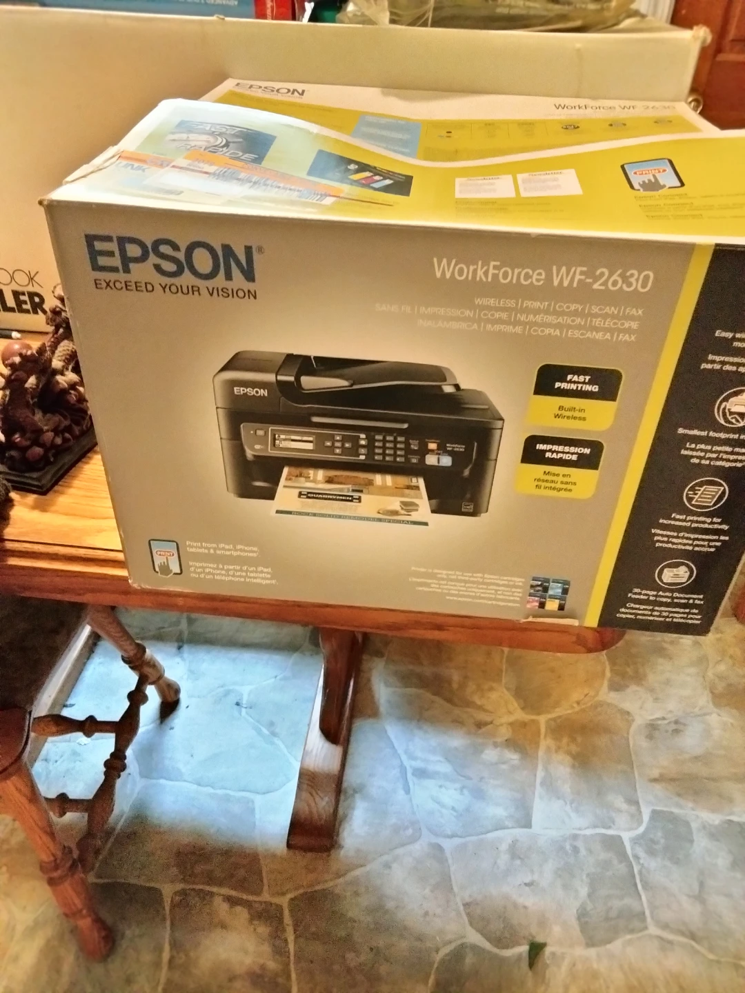 Epson WorkForce WF-2630 Wireless All-in-One Printer
