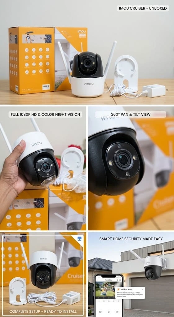Imou Cruiser 1080P FHD Security Camera
