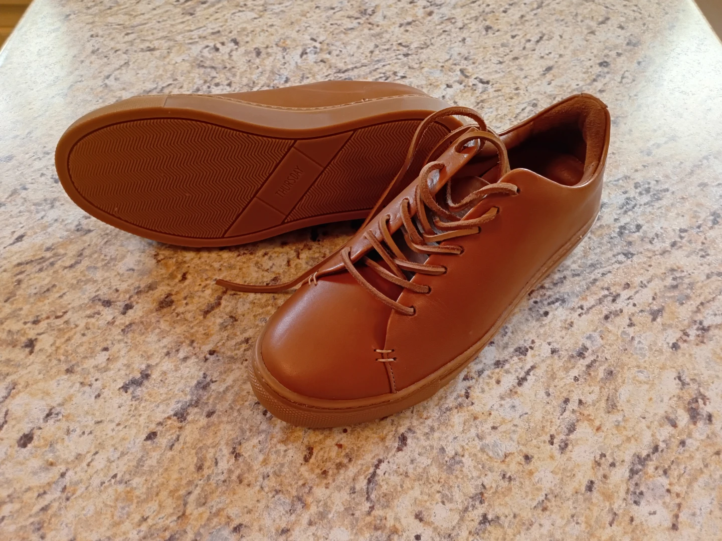 Brown Leather Sneakers - photo 2