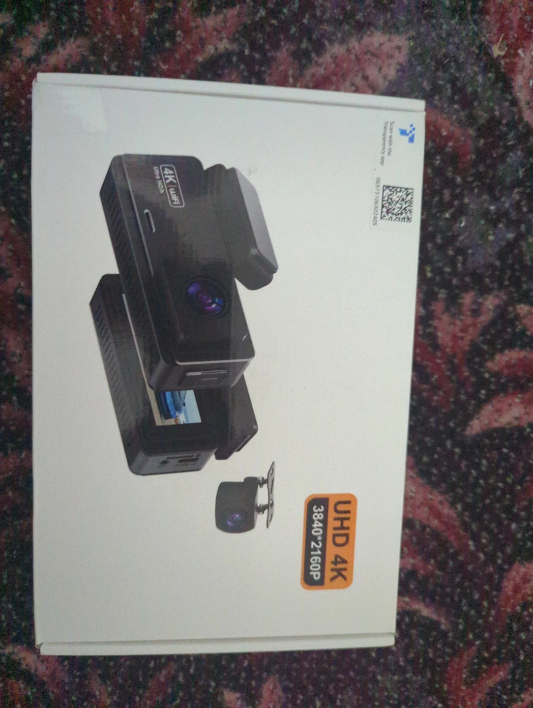 4K UHD Dash Cam with 2.99 Inch IPS Screen