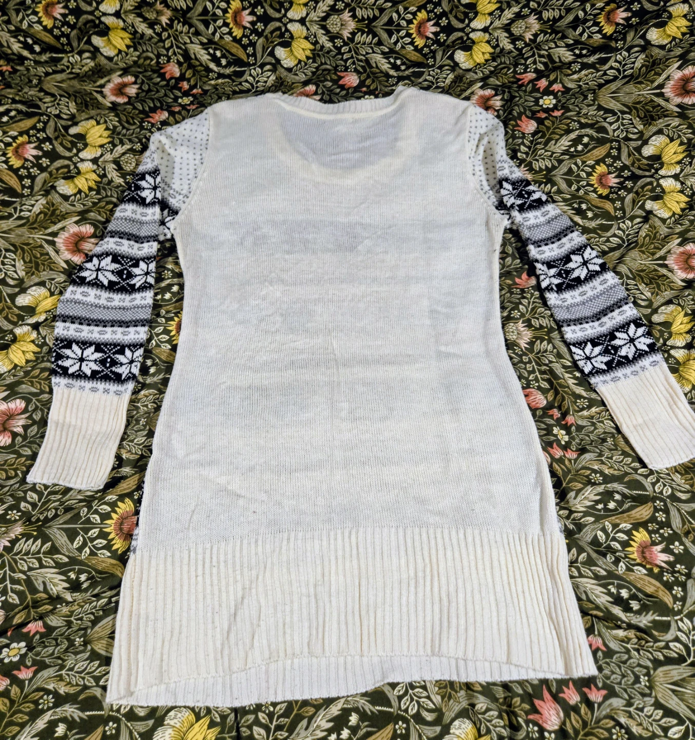 Blue Crush Women's Fair Isle Sweater Dress XL - photo 4
