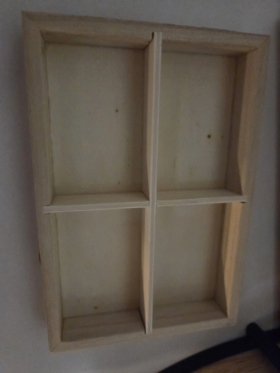 Wooden Organizer Box with 4 Compartments - photo 2