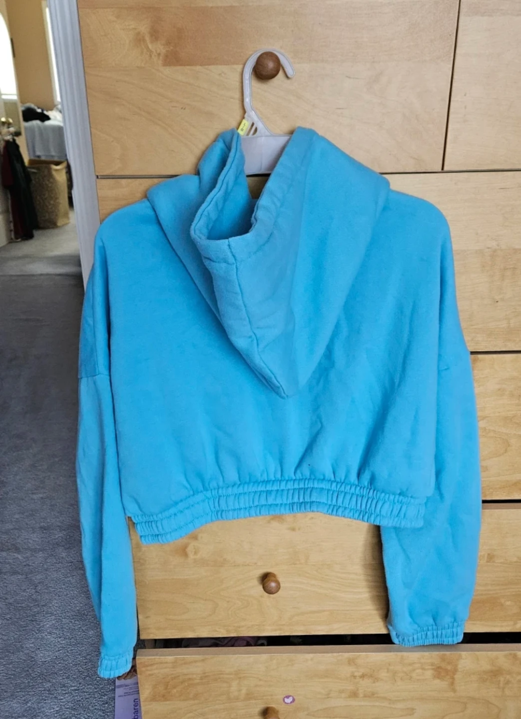 Playboy Blue Cropped Hoodie XL - photo 3