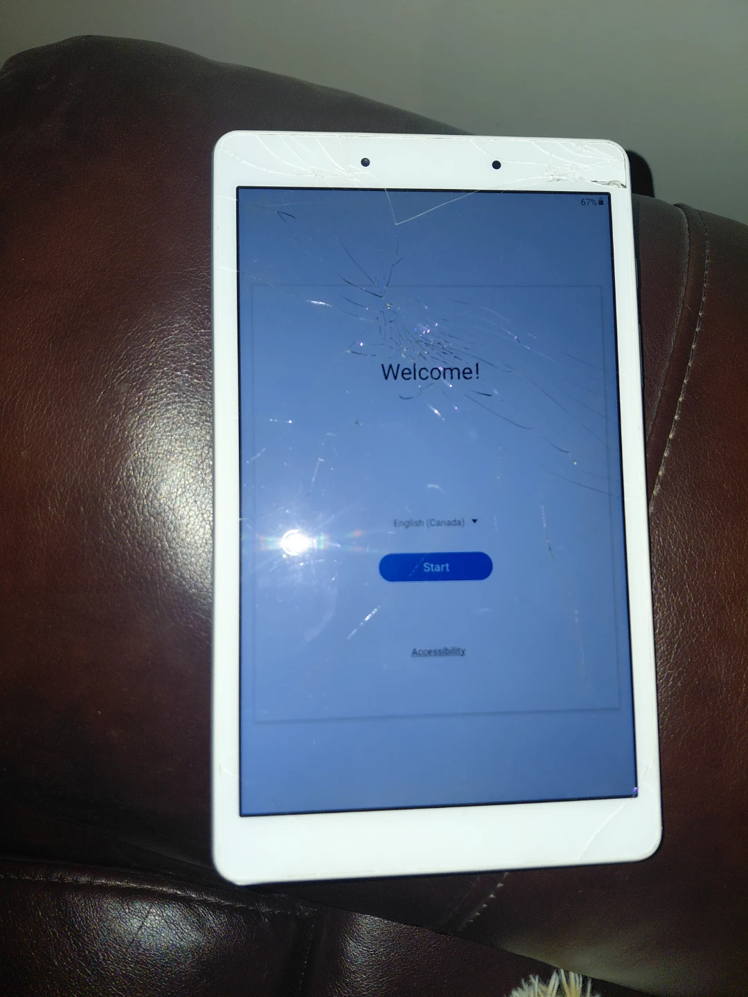 Samsung Galaxy Tablet (Cracked Screen) - photo 2