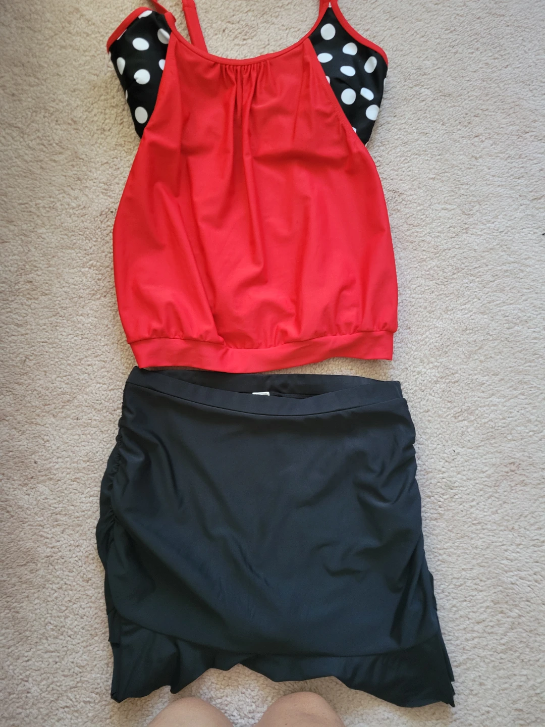 Women's Swimsuit Tankini Top & Skirt Set - photo 2