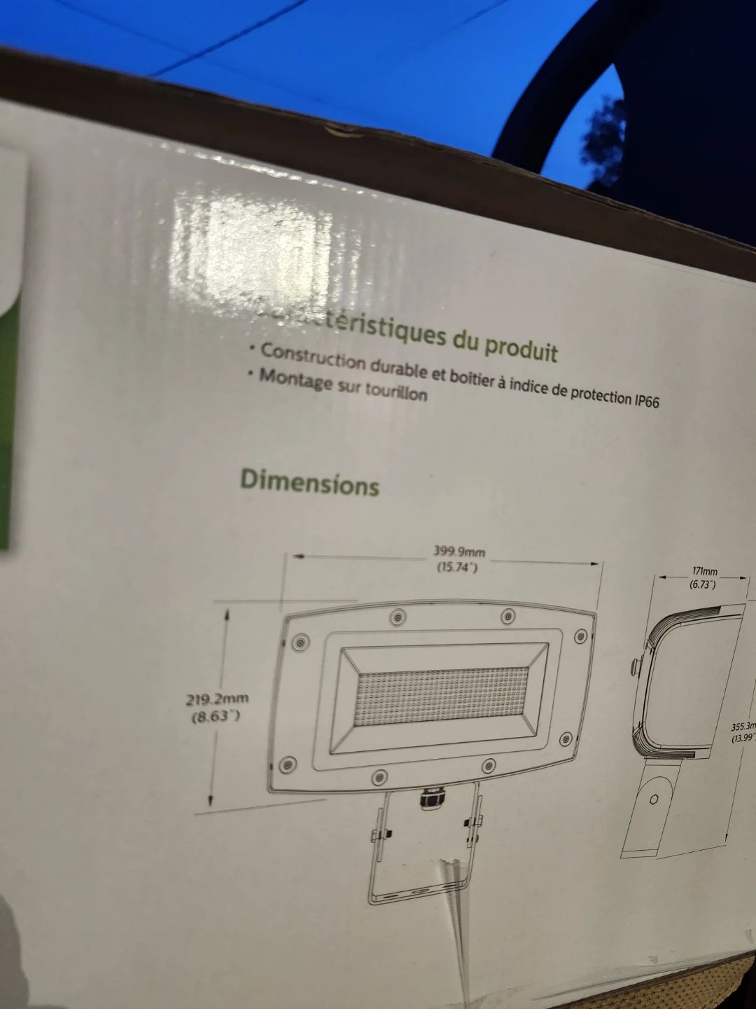 New Philips KEENE LED General Purpose Floodlight - photo 3