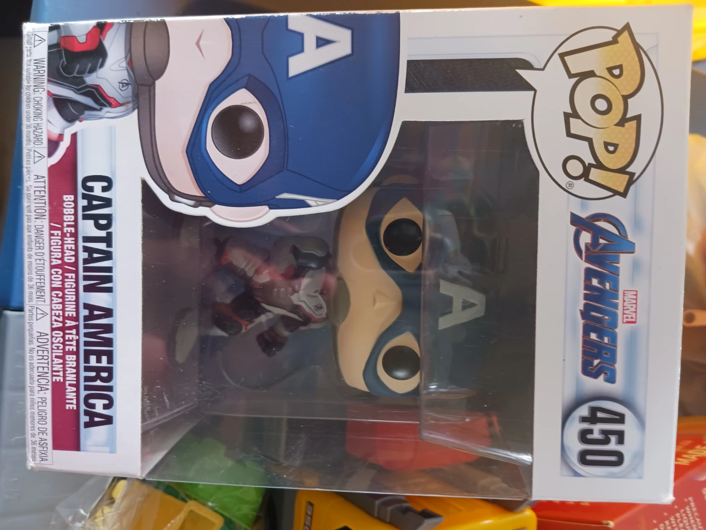 Funko Pop! Marvel Avengers Captain America #450 Vinyl Figure