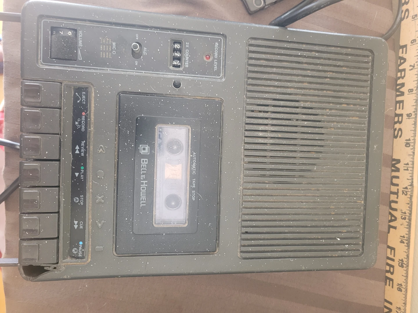 Bell & Howell Cassette Recorder