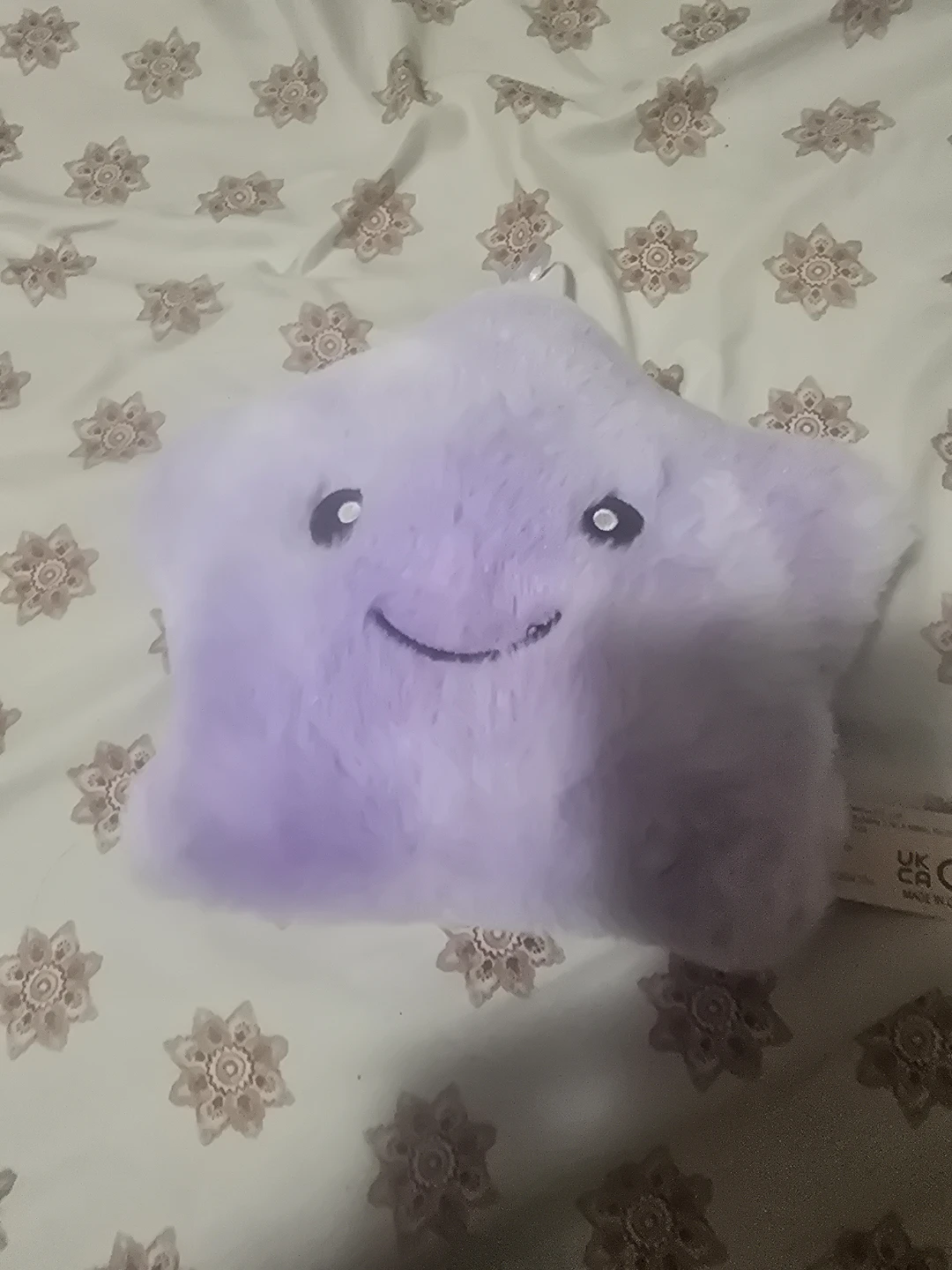 Purple Star Plush Toy with build in light - photo 2