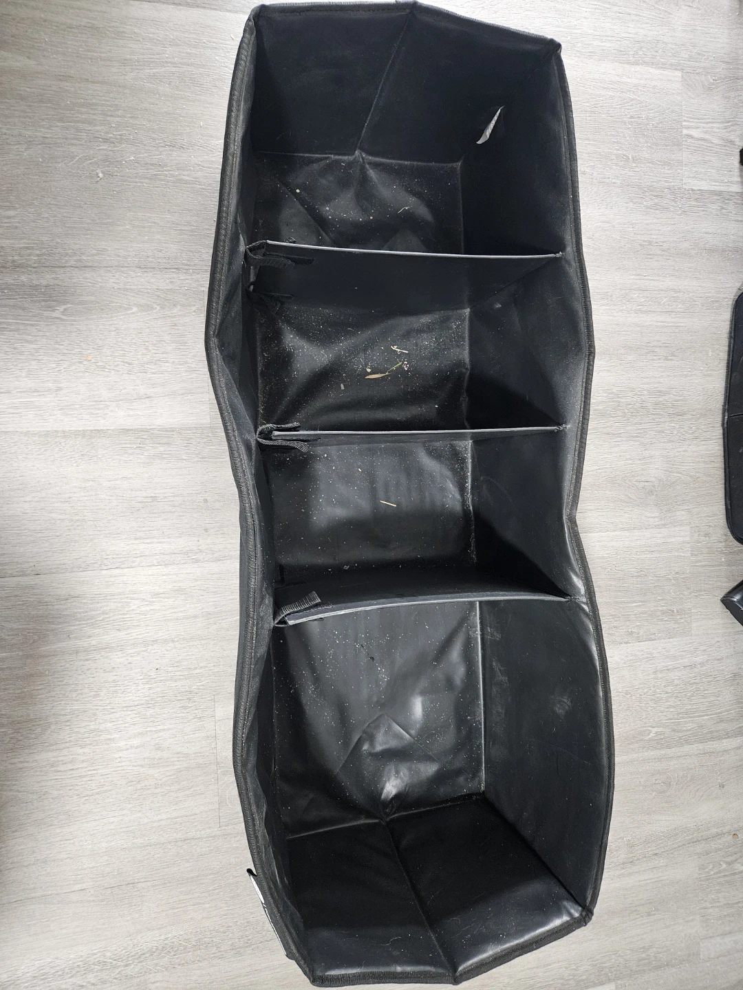 Black Cargo Organizer Bag