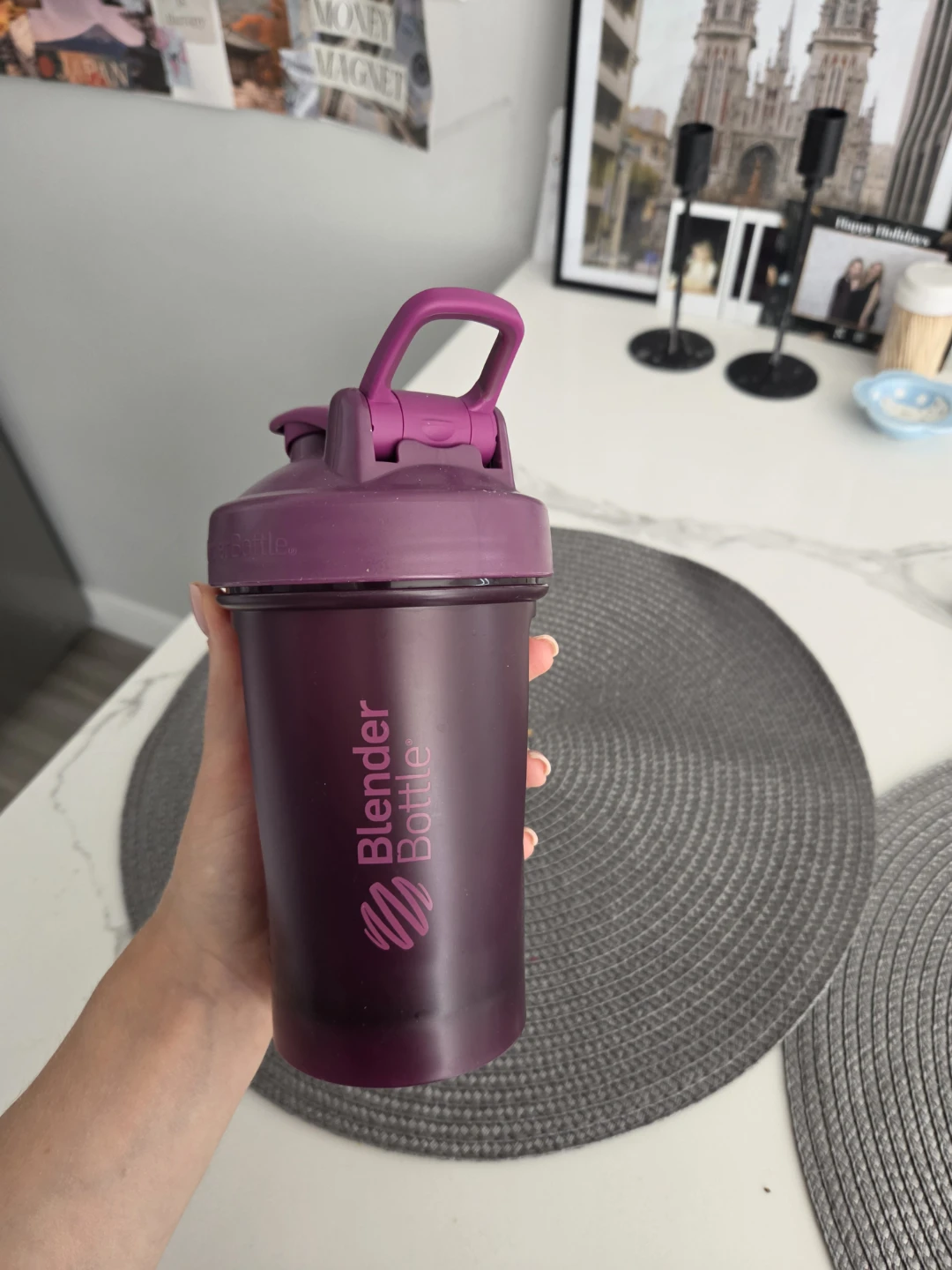 Blender Bottle - Purple Shaker Bottle - photo 3
