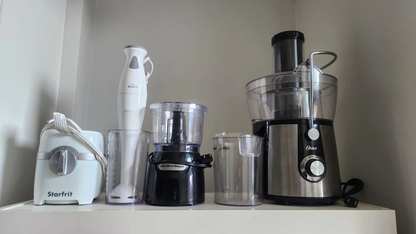 Assorted Kitchen Appliances and Cups