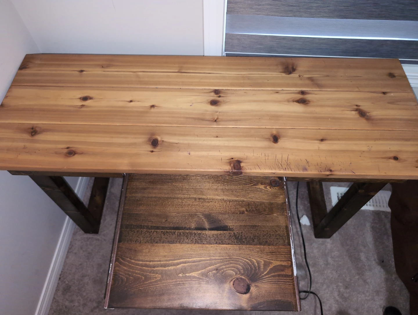 Solid Wood Desk with table - photo 4