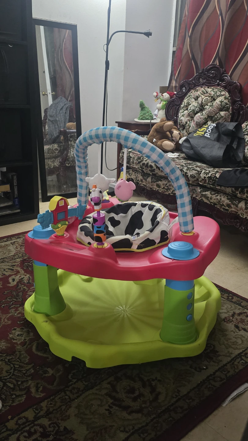 Exersaucer Bounce and Learn Sweet Tea Party - photo 3
