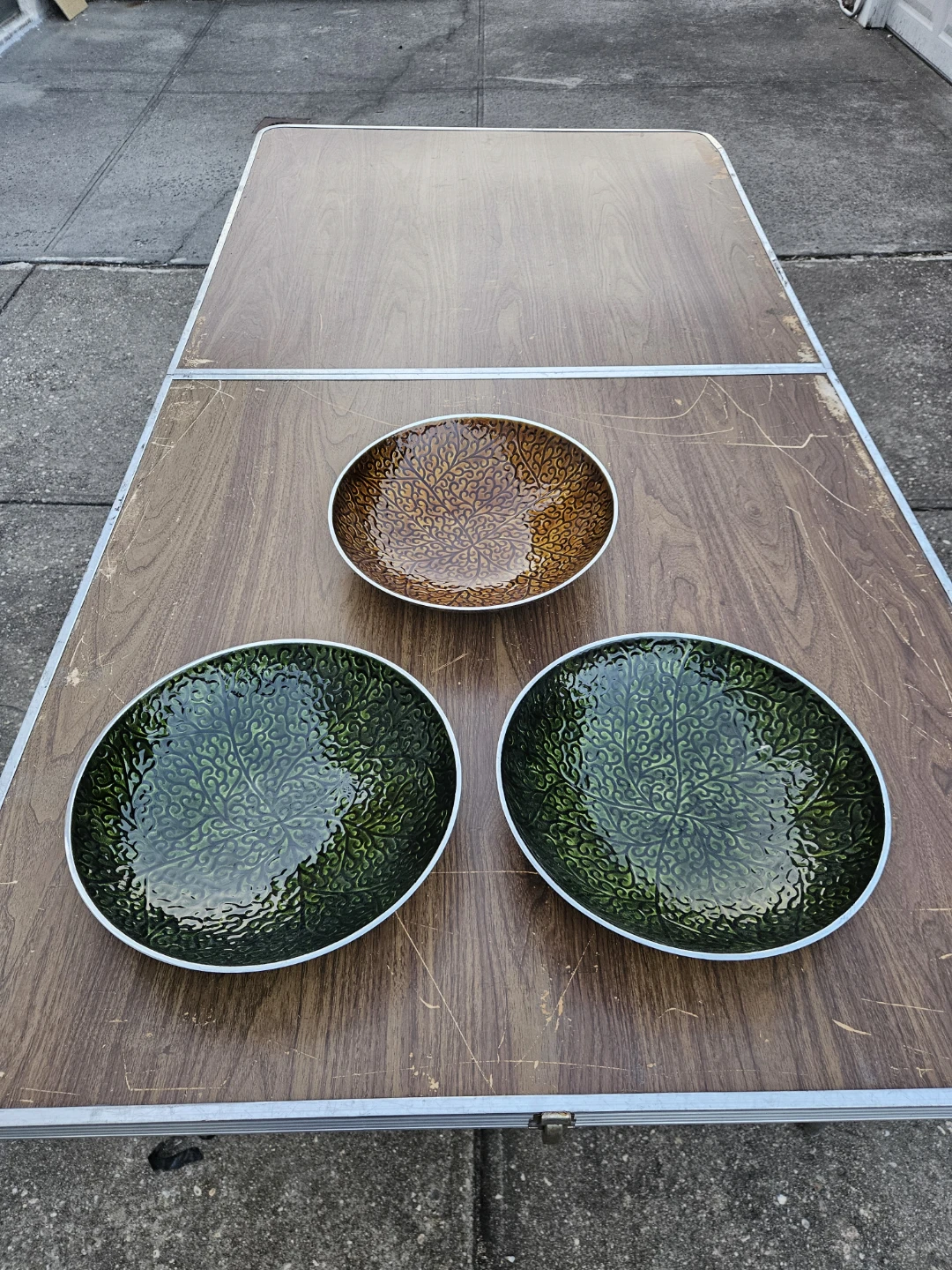 3 handmade bowls