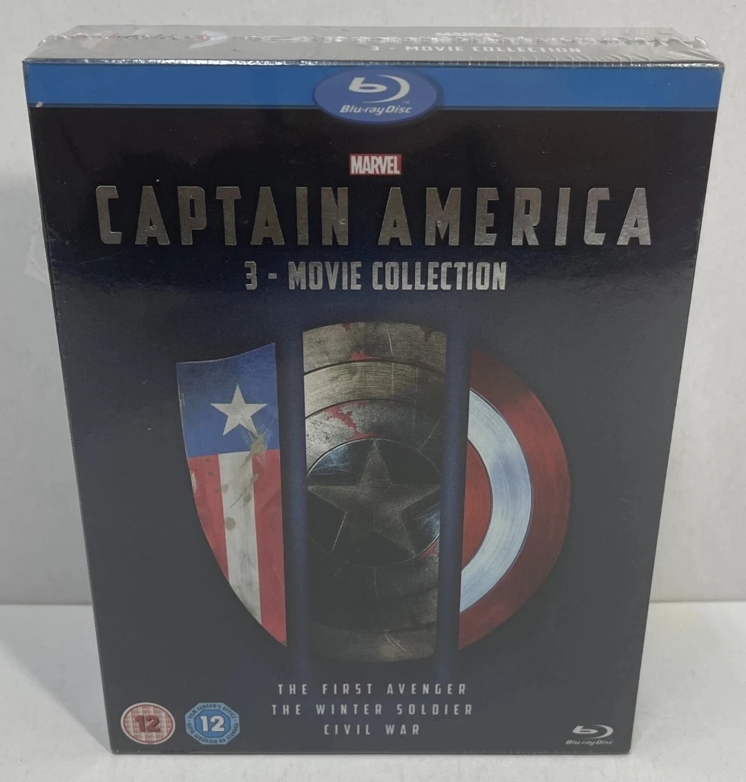 Captain America 3-Movie Blu-Ray Collection