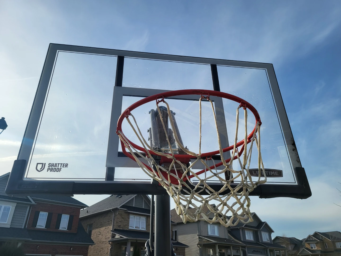 Lifetime Basketball Hoop with Shatter Proof Backboard - photo 4
