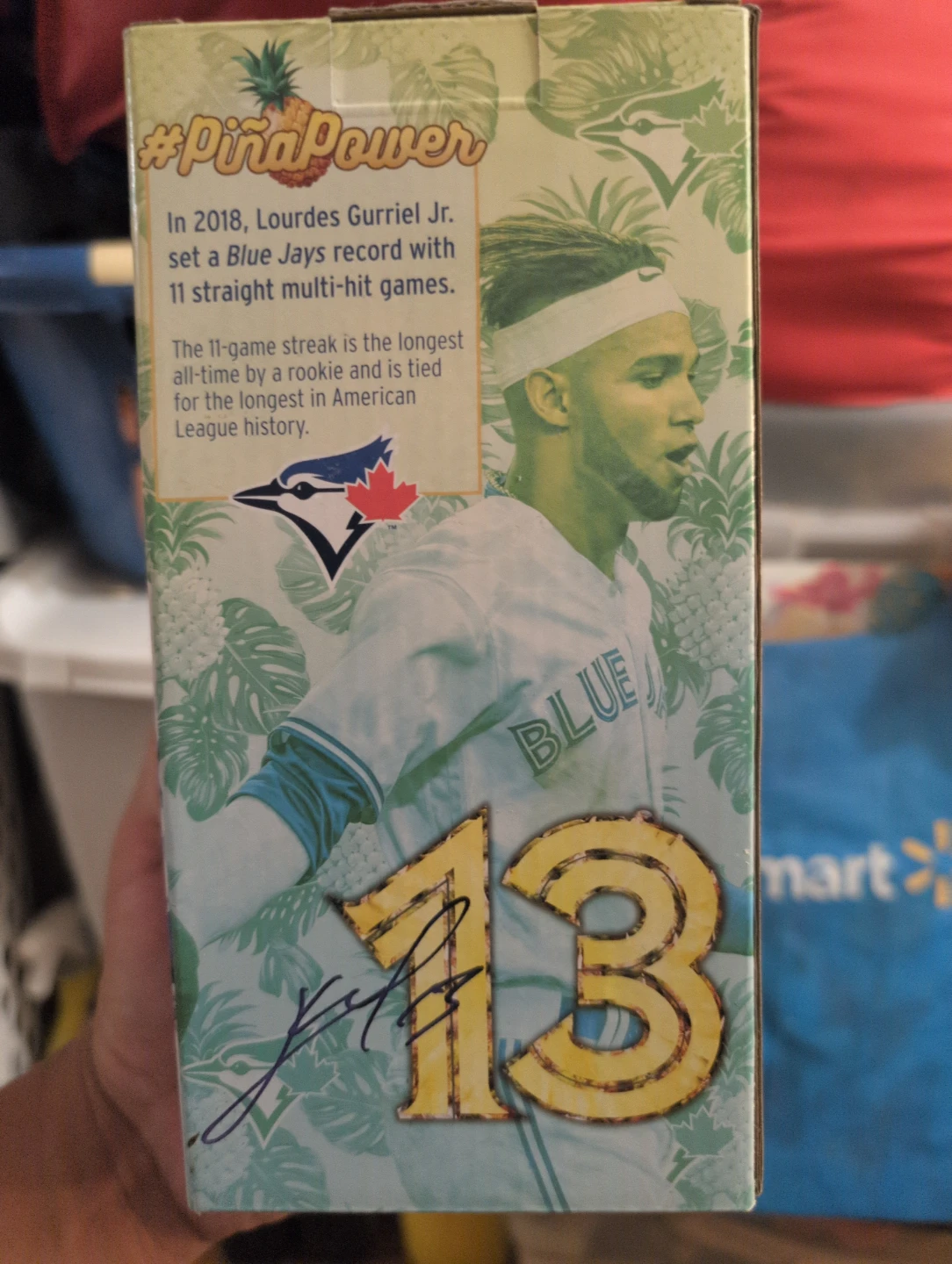 Lourdes Gurriel Jr. Bobblehead - Blue Jays Promotional Item - photo 3