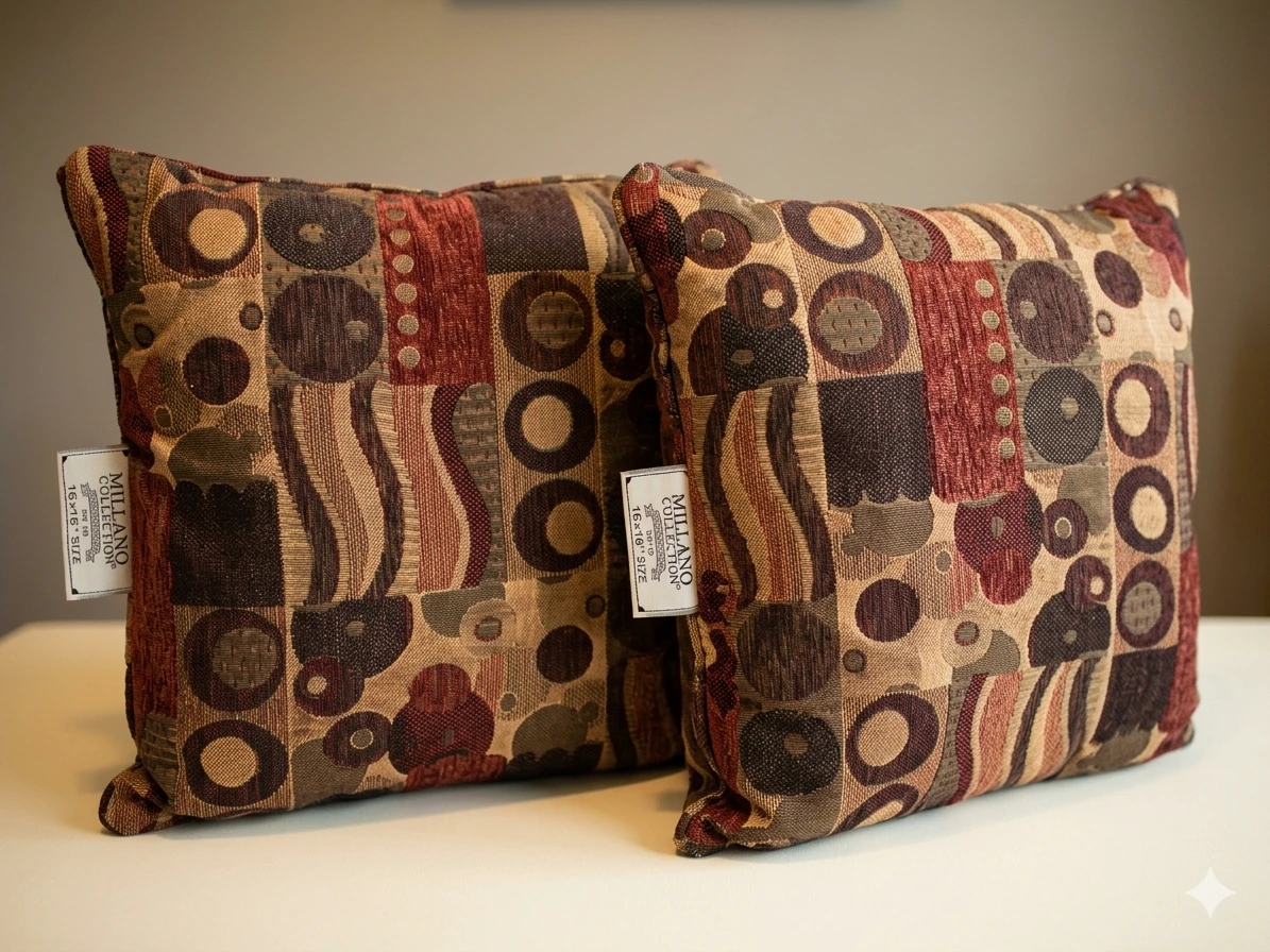 Two Millano Collection Accent Pillows