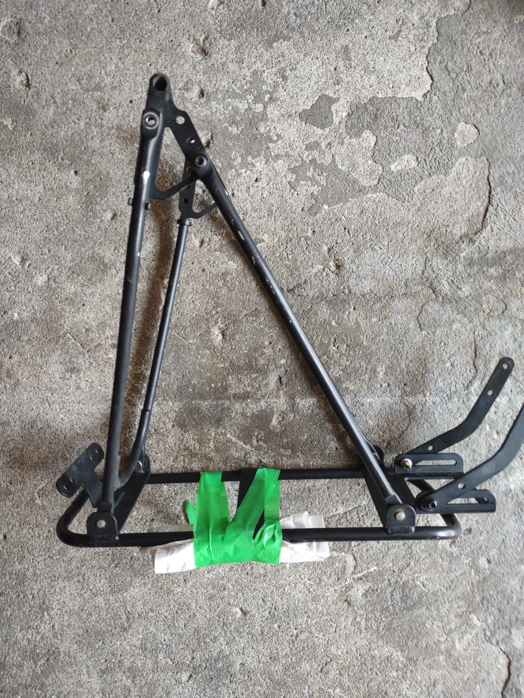 Black Bicycle Rear Rack - photo 2
