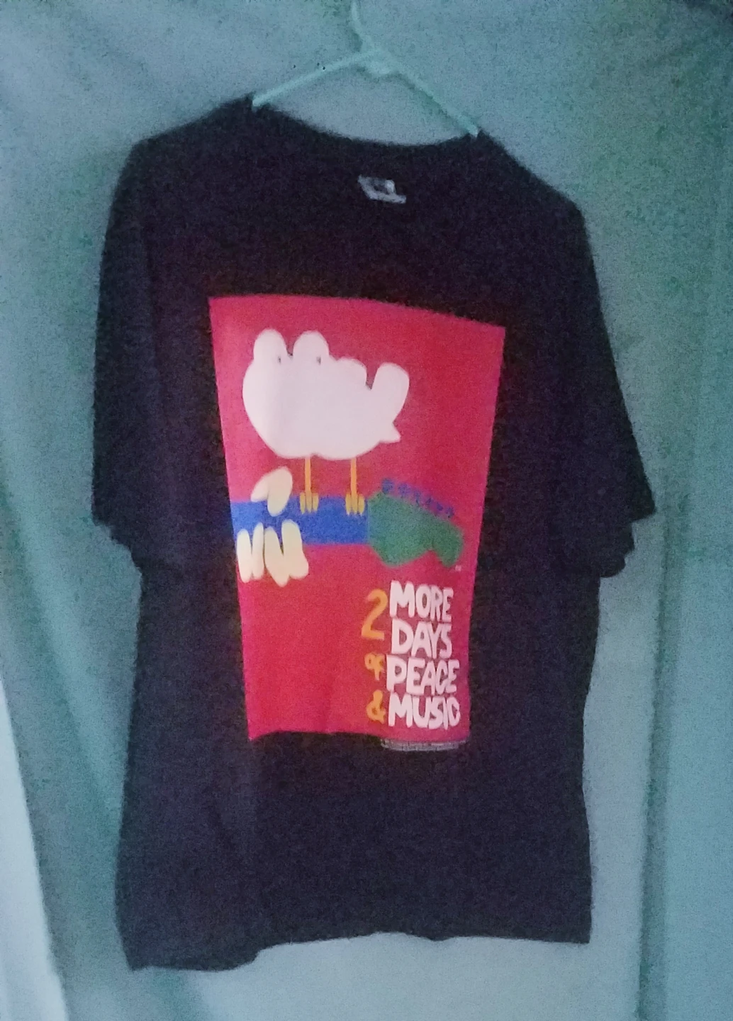 Vintage Woodstock 1994 T Shirt Two More Days Of Peace And Music