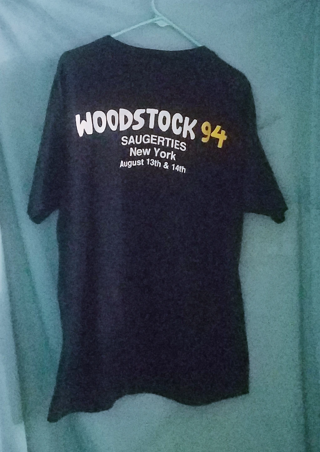 Vintage Woodstock 1994 T Shirt Two More Days Of Peace And Music - photo 3