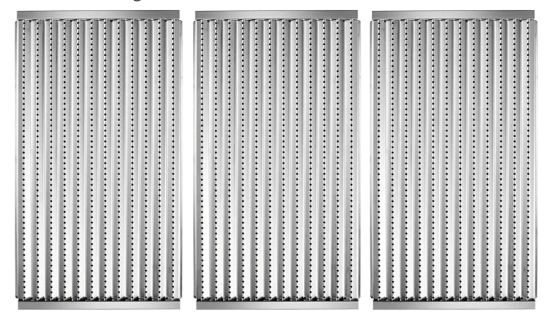Set of 3 Stainless Steel Grill Grates - photo 5