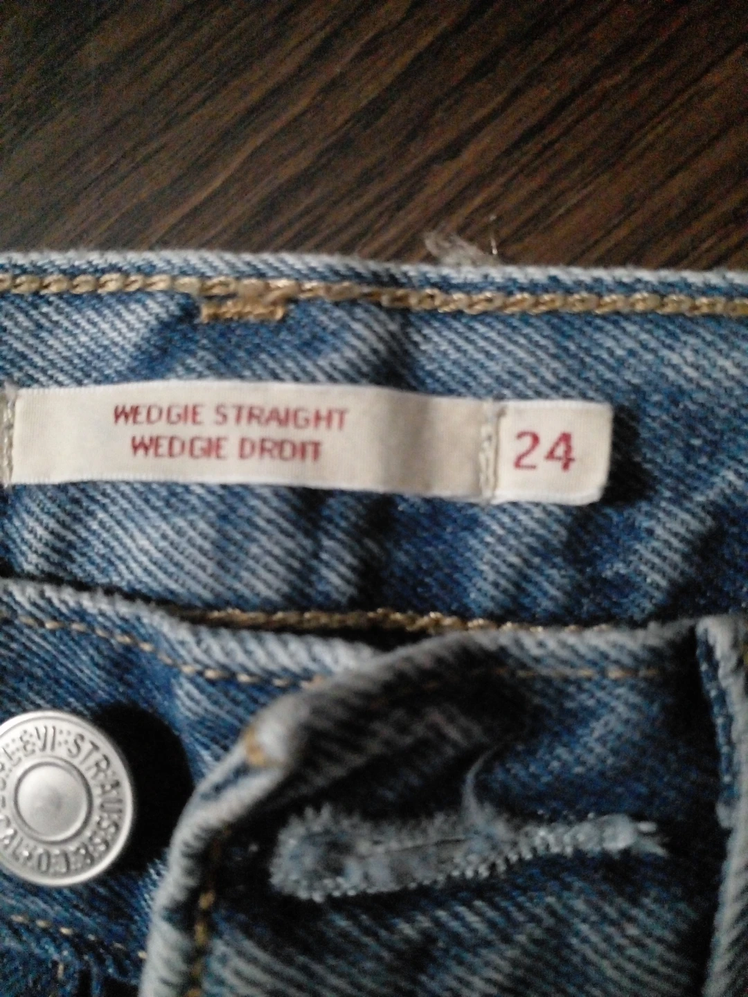 Levi's Wedgie Straight Jeans - Size 24 - photo 2