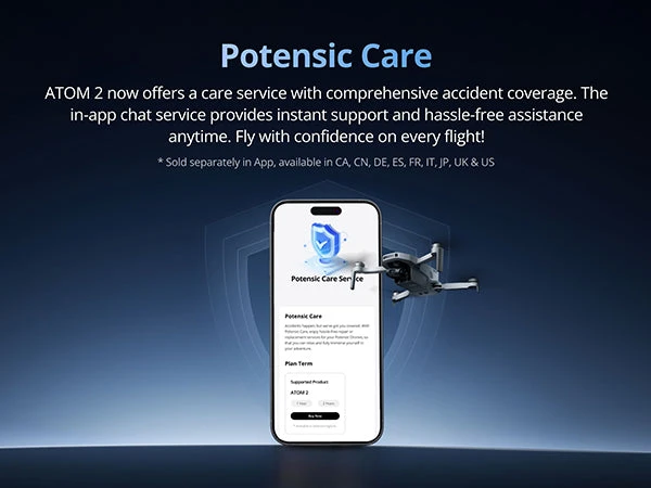 Potensic ATOM 2 Fly More Combo Drone Kit - photo 2