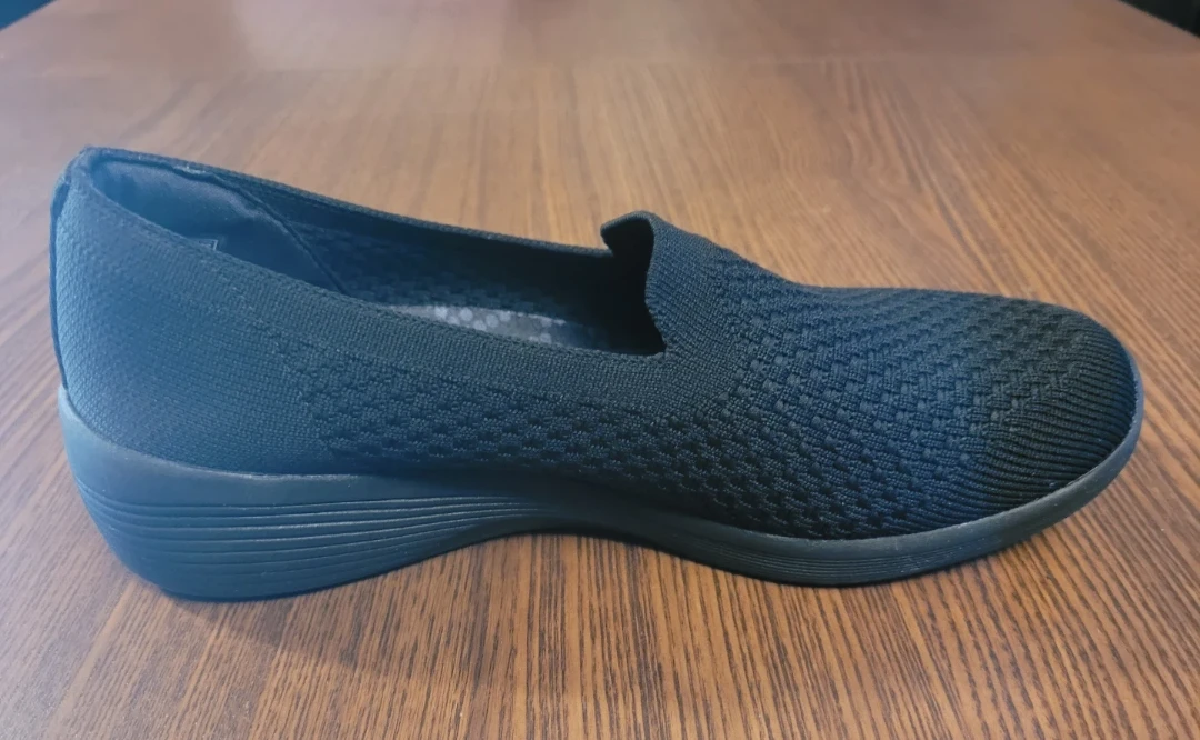 Skechers Women's Black Slip-On Knit Shoes - photo 5
