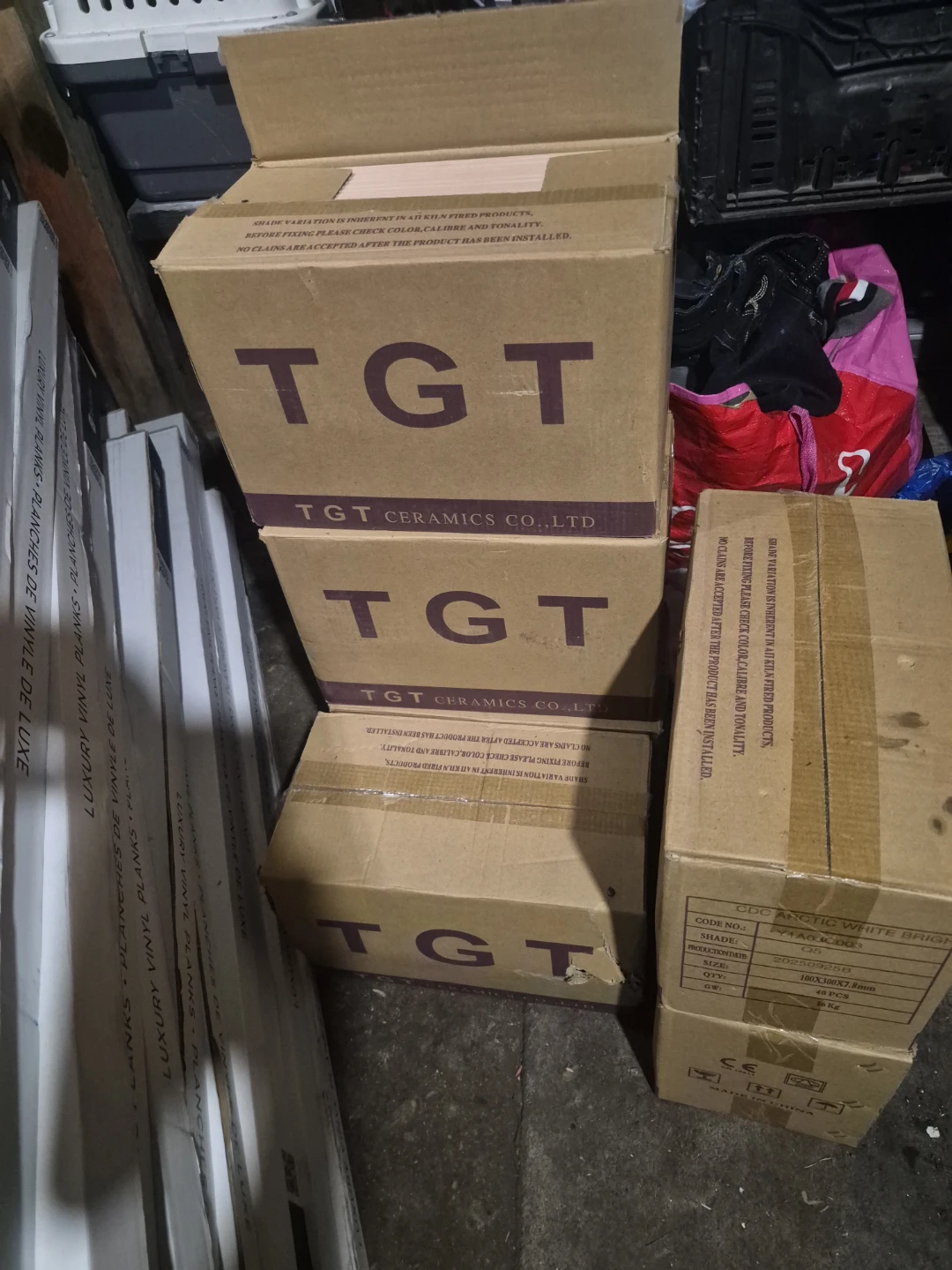 TGT Ceramics Co. Arctic White Bright Tiles