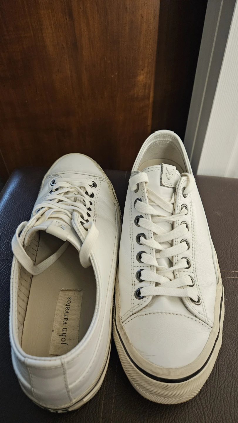 315  John varvatos white runners - photo 2