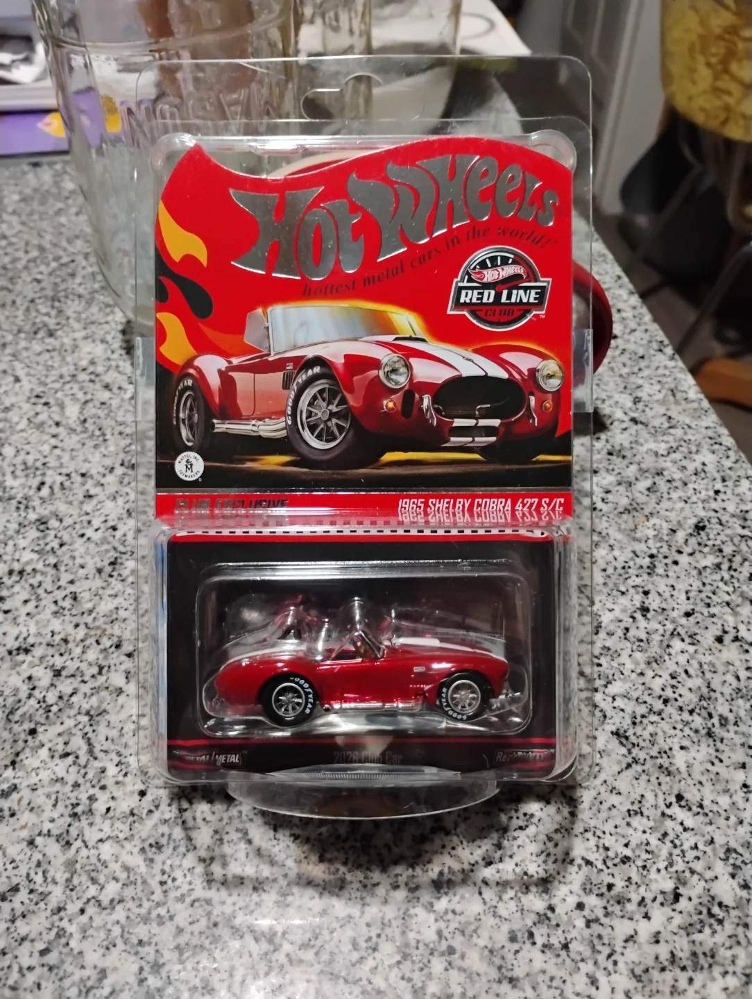 Hot Wheels Red Line Club 1965 Shelby Cobra 427 S/C Die-Cast Car